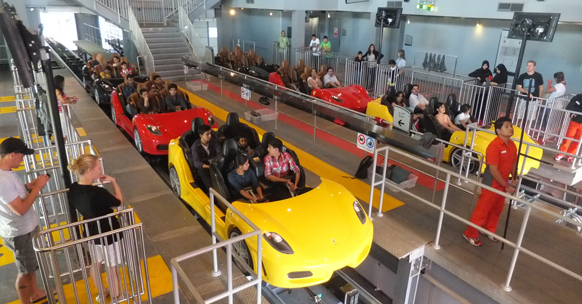 法拉利汽車博物館展廳設(shè)計3