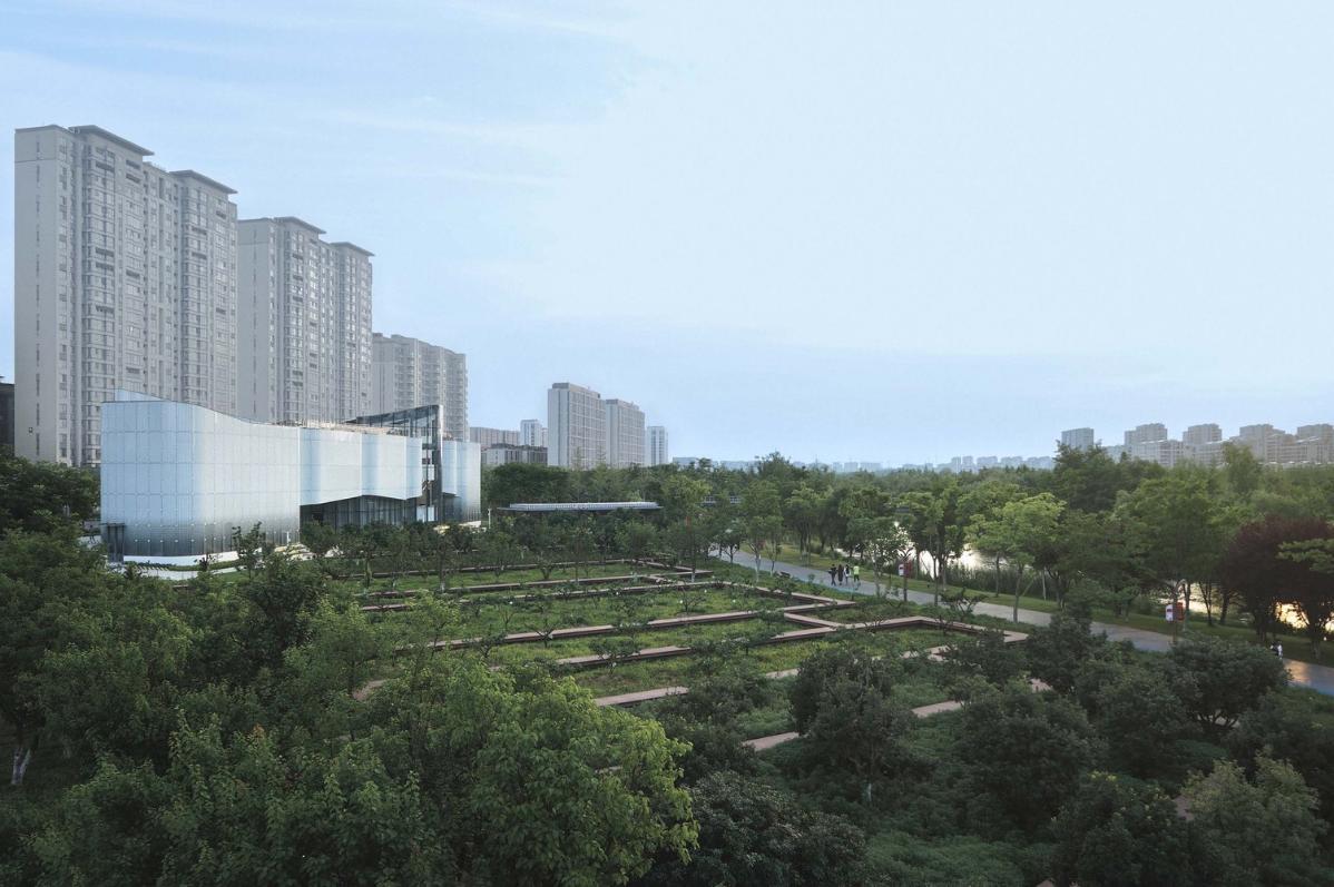 昆蟲博物館北側(cè)的蜜源植物區(qū)，The_nectar_plant_area_on_the_north_side_of_the_Insect_Museum_?上海秉仁建筑師事務(wù)所.jpg